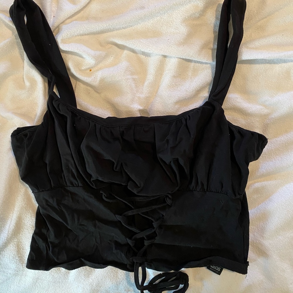 Black Crop Top